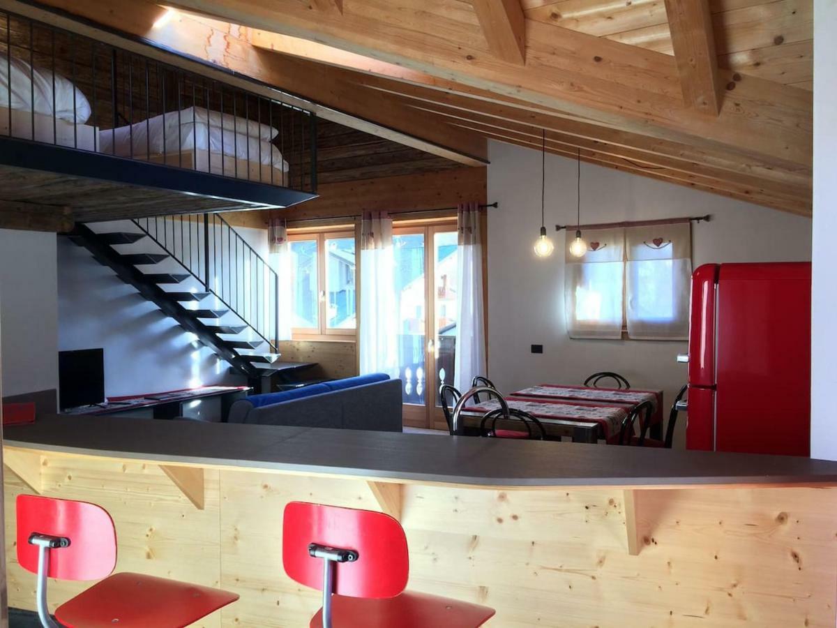 דירות בורמיו Pista Stelvio Loft Lumiere מראה חיצוני תמונה